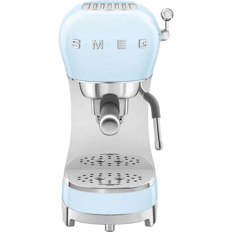 Smeg ECF02 Espressomaskine, pastelblå | KitchenOne