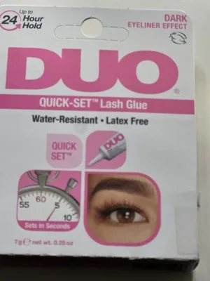 DUO Quick-Set franslim mörk