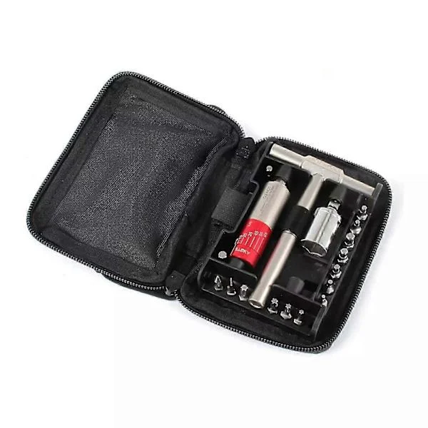 【CJY】Family Garden【CJY】FIX IT STICKS Alt-i-ett 15-65 tommer lbs momentnøkkelsett med T-nøkkel
