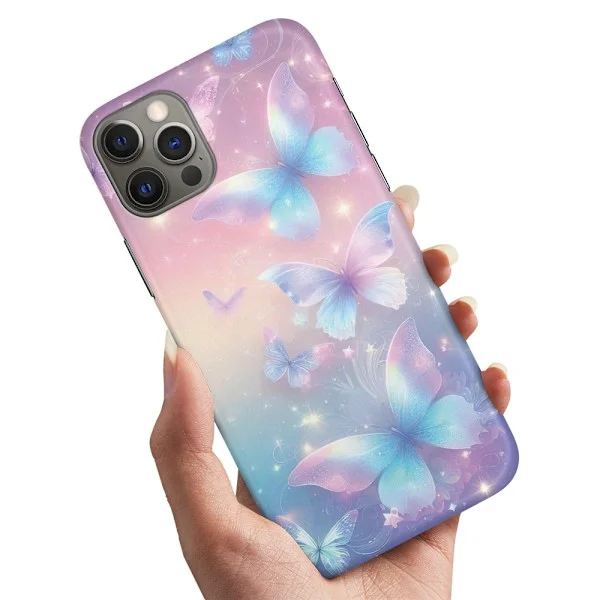 Skal / Mobilskal till iPhone 12 / 12 Pro - Butterflies