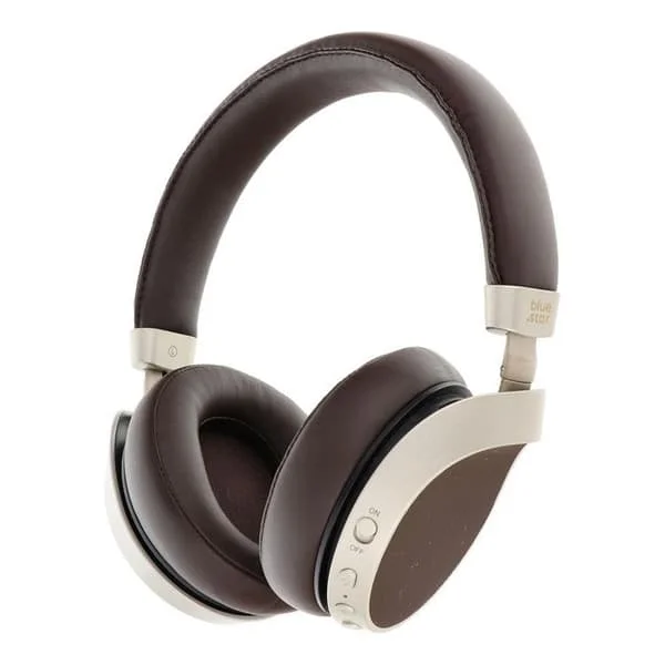 Blue Star Trådlösa Hörlurar Over-Ear Bluetooth - Brun