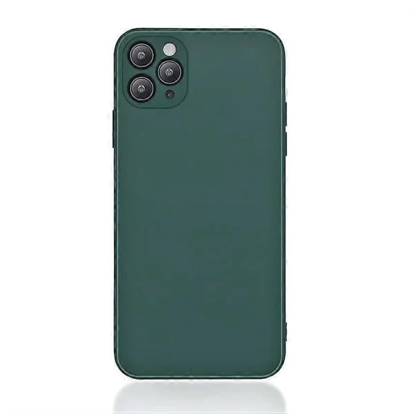 Silicone Case Compatible with iPhone 11 Case (Midnight Green) - Raised Edge (Screen & Camera Protection), 3-Layer Structure, Full Protection