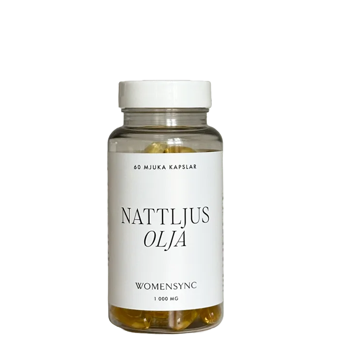 Womensync Nattlysolje 60 kapsler