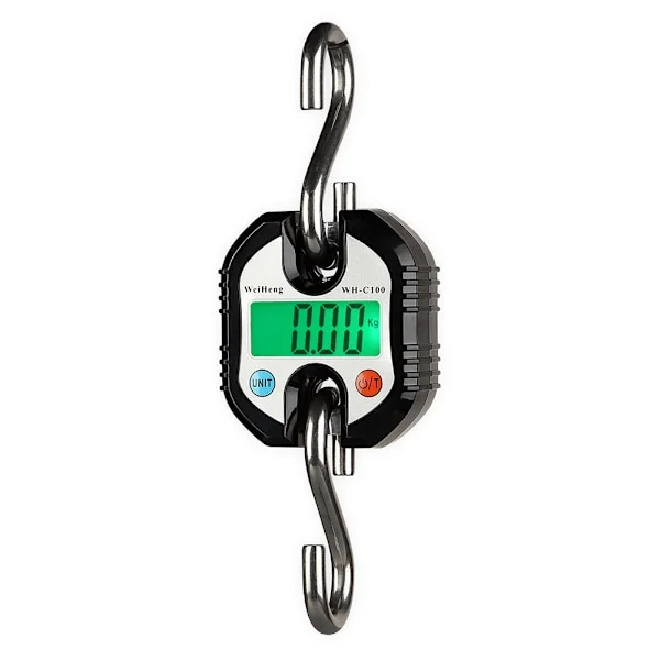 1PC(Black) Portable Professional Digital Crane Scale 150 KG, Mini
