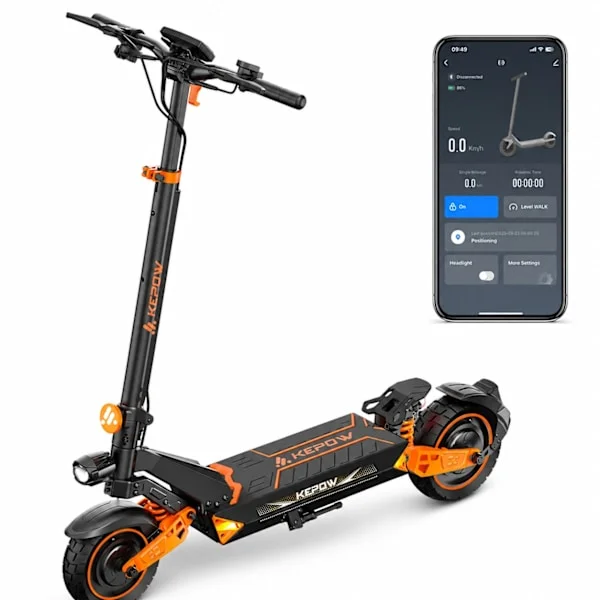 Elscooter Ebike K3 Master | Dual Motor 2400W 65km/h | Offroad | 52V 25Ah