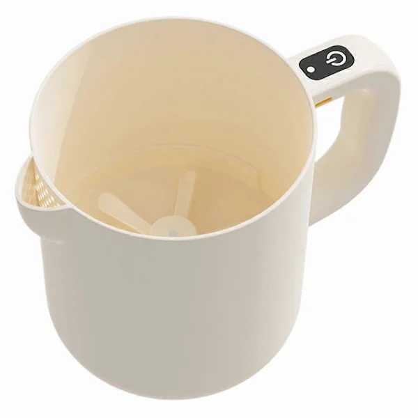 Husholdningsfilter Multifunksjonell Elektrisk Eggvisp Håndholdt Mikser & Sil Beige