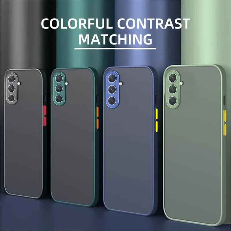 AliExpress - Für Samsung Galaxy S24 Hülle Samsung Galaxy S21 S20 S22 S23 S24 fe S25 Plus 25 Ultra 5G Cover Matte Armor Bumper Case