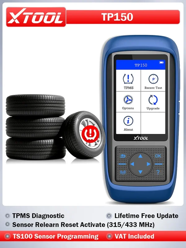 AliExpress - XTOOL TP150 TPMS-Programmiergerät TPMS-Neueinlern-Tool TPMS-Reset-Diagnosegerät TPMS-Programmierung für XTOOL TS100 PRO Sensor 315MHz 