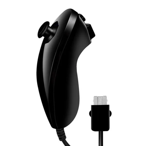 CBS Inbyggd Motion Plus Trådlös Fjärrkontroll Gamepad Fjärrkontroll Joystick - Endast Svart Joystick