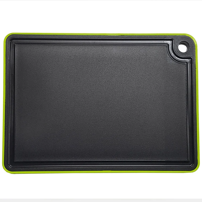 Daloplast Skärbräda med antiglid, svart/lime, 27x19 cm | Matlagning > Köksknivar > Skärbrädor > Skärbräda | Bagaren och Kocken