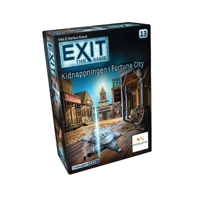 Brädspel Exit 13: Kidnappningen i Fortune City (SE) Spel Unisex ONESIZE