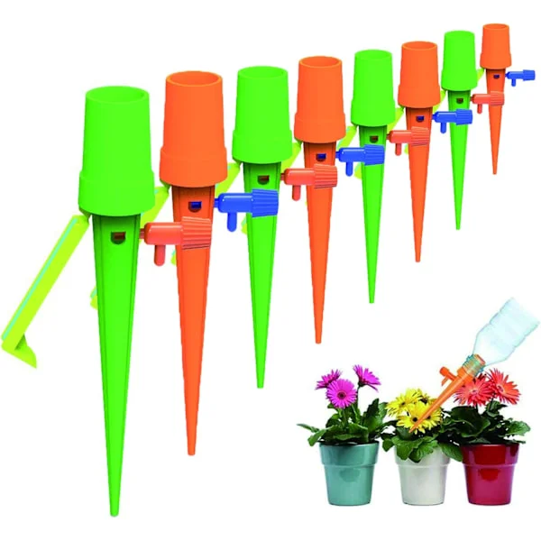 Drypvanding Flaske, Automatisk Plantevander 10 stk. - Drypvanding Flaske, Automatisk Plantevander, Vanding