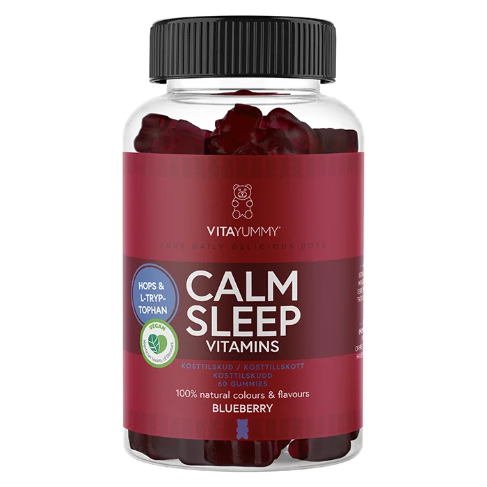 Multivitamin Sleep support Blueberry 60 Gummies Vitayummy - Bodyman.dk