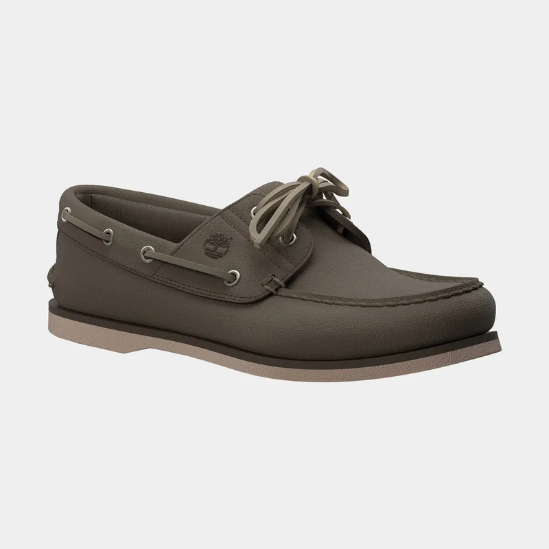 Deck shoes Timberland Classic Boat 2 Eye Olive Nubuck, men, EU 41 (25.5 cm / US 7.5 / UK 7)