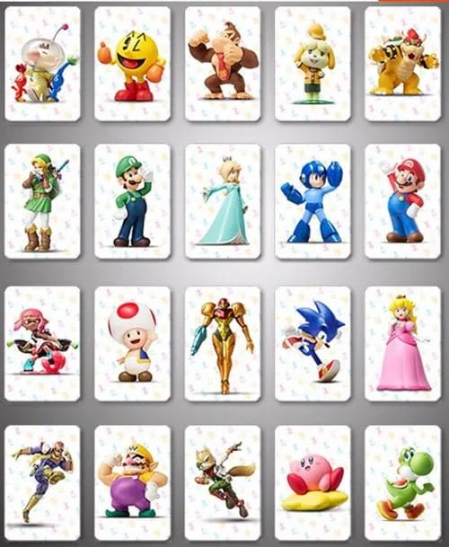 GENERISK PRODUKT: Amiibo-kort för Mario Kart 8 Deluxe-spel - 20
