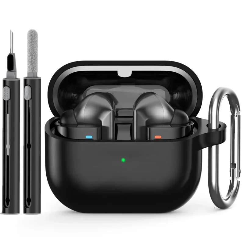 AliExpress - Für Samsung Buds 3/Galaxy Buds3 Pro Hülle mit Reinigungsset Silikon Schutzhülle für Galaxy Buds 3 Buzz 3 Pro mit Schlüsselanhänger