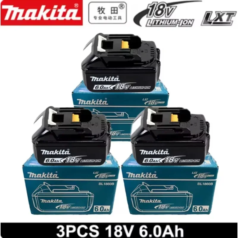 AliExpress - Batterie au lithium de remplacement Makita 6Ah pour batterie Makita 18V BL1840 BL1830B BL1850B BL1850 BL1860 BL1815