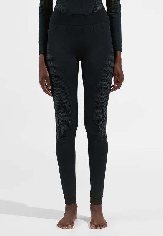 Odlo Performance Warm Base Layer Tights für Damen, M, schwarz