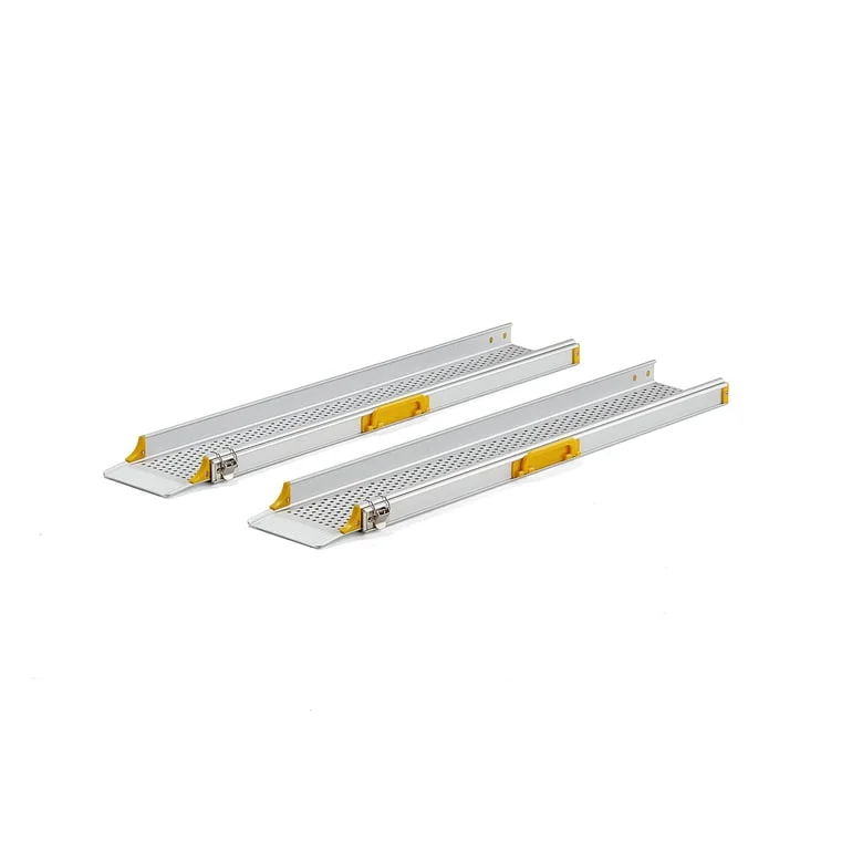 Teleskopické nájezdové rampy, 205 kg/pár, 2100x200x50 mm