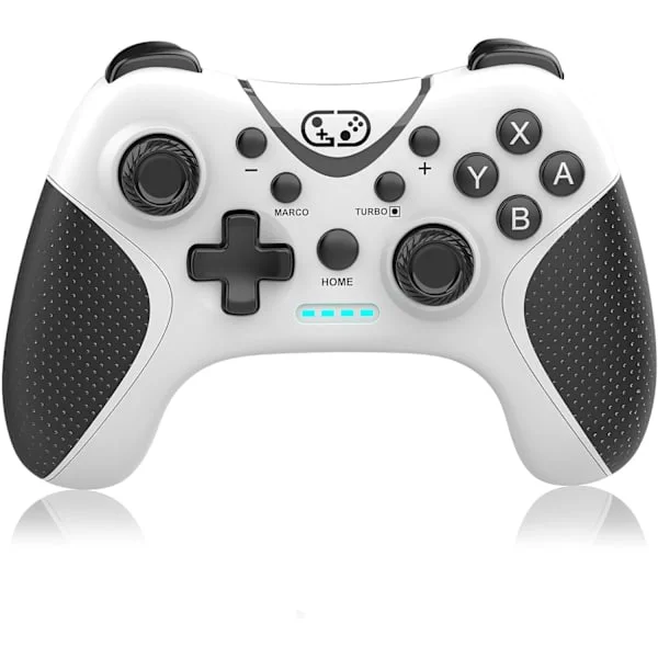 Switch-handkontroll, Bluetooth Switch Pro-handkontroller för Nintendo Switch/Lite/OLED/PC Window, PC-spelhandkontroll med programmerbara knappar, 