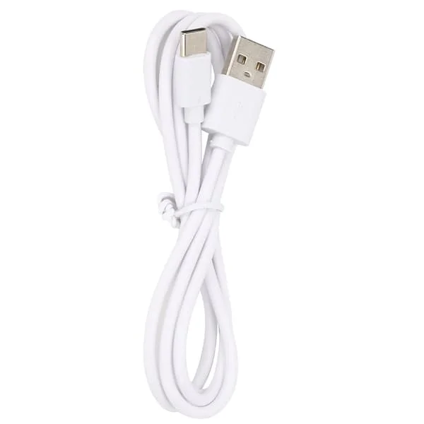 100CM Hvidt USB-ladekabel Type C Interface Transmission Hurtig Opladning Datakabel til DJI OSMO ACTION Motion Camera