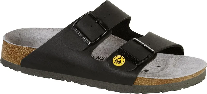 Birkenstock Arizona Sandal sort, normal, ESD 46, Sko