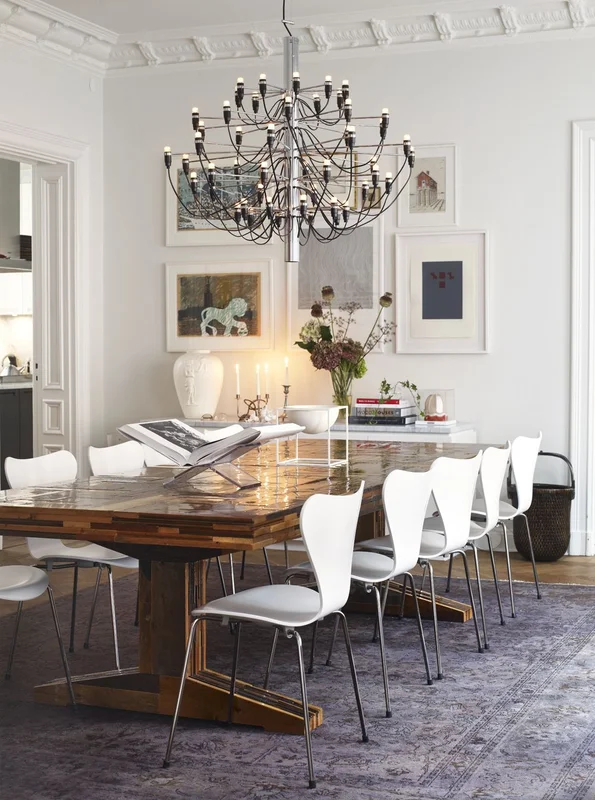 Flos 2097/50 Sarfatti lysekrone - krom