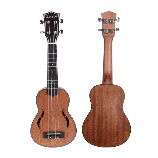 21 tommers valnøtt ukulele liten gitar nylonstrenger ukulele for nybegynnere barn