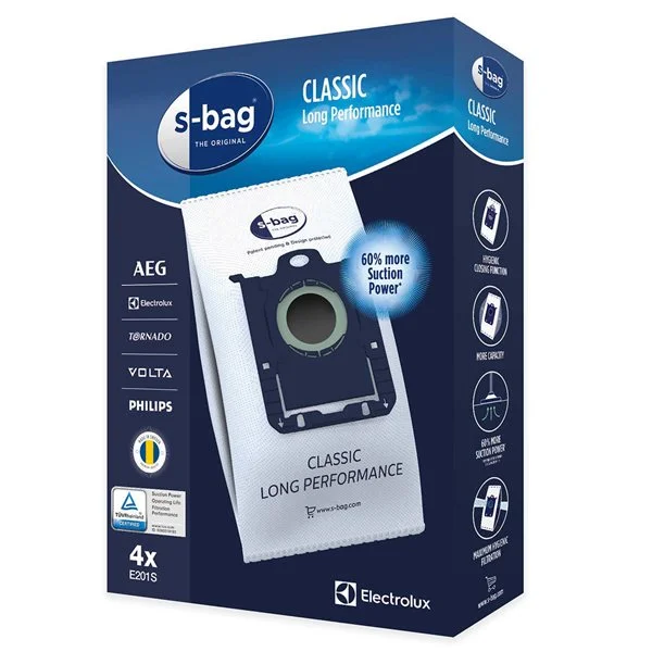 Electrolux støvsugerpose E 201S S-bag Classic Long Performance