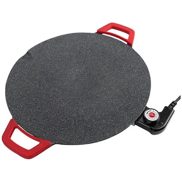 Electric Griddle - Smokeless Electric BBQ Grill with Baking Trays, Nonstick Griddle for Pancakes