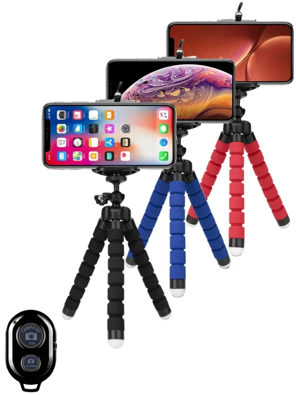 AliExpress - Stative Stativ Für Telefon Mobile Kamera Halter Clip Smartphone Einbeinstativ Kuttel Stehen Octopus Mini Stativ Für Telefon