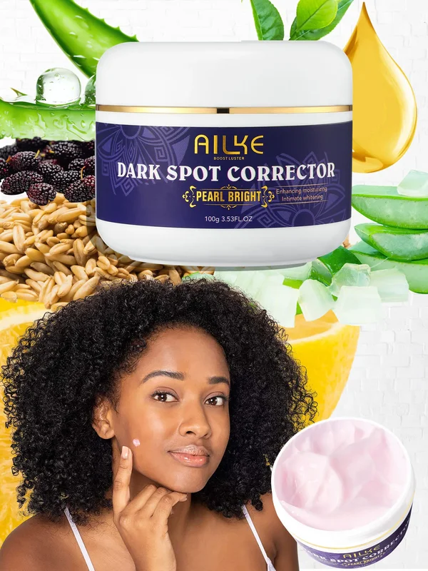AliExpress - AILKE Double Glutathione Dark Spots Remover Gesichtscreme, für Achselhöhle, Ellenbogen, Beine, weiße Flecken, Altersflecken, 