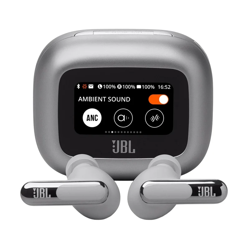 JBL Live Beam 3 Trådlösa in-ear-hörlurar - Silver
