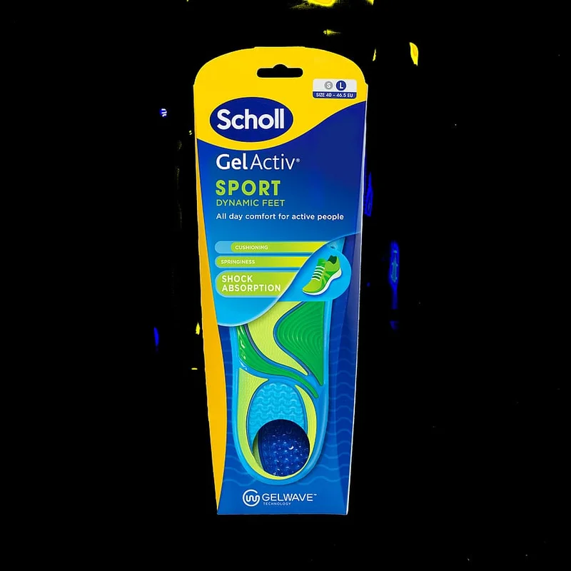Spar 25% • Køb 2, Scholl Gel Activ Insole Sport Large, Tøj & Bolig, Såler & Indlæg, Såler