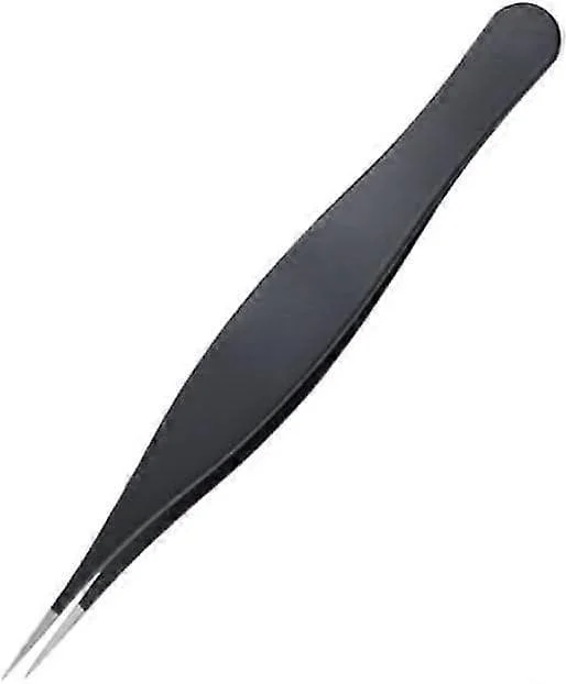 Pincett, spetsig pincett, pincett i rostfritt stål, multifunktionell pincett, pincett för ögonbrynsplockning, pincett i rostfritt stål för borttagning