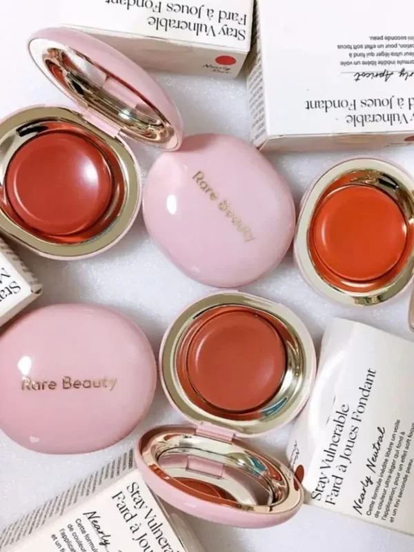 AliExpress - Rare Beauty Happy Lucky Love Blush, blush liquide longue tenue, effet repulpant, sans traces, fini dewy, waterproof, hydratant, 