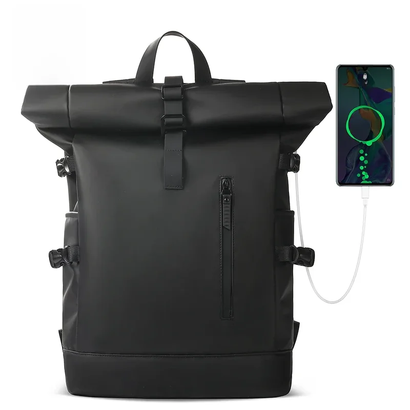 AliExpress - HK Uitbreidbare Reisrugzak Heren Grote Capaciteit Waterdichte 15,6” Laptoptas Wandelrugzak Fietsen Dagrugzak Tas met USB-poort