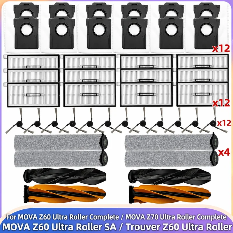 AliExpress - Kompatibel für MOVA Z60 Ultra Roller Complete / MOVA Z60 Ultra Roller SA / Trouver Z60 Ultra Roller / MOVA Z70 Ultra Roller 