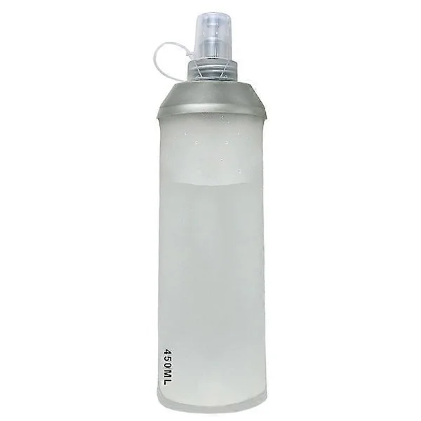 Soft Water Bottle - Collapsible Water Bottles for Travel, Wide Opening Easy to Squeeze, Foldable for Running and Climbing