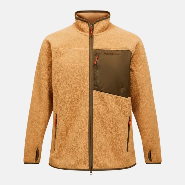 Peak Performance - Pile Zip Jacket Men