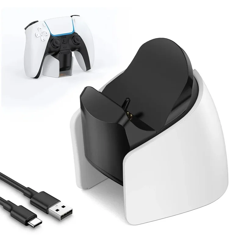 AliExpress - Mini Station de chargement pour contrôleur PS5, Station de charge USB rapide pour contrôleur PS5 DualSense Edge avec indicateur de 