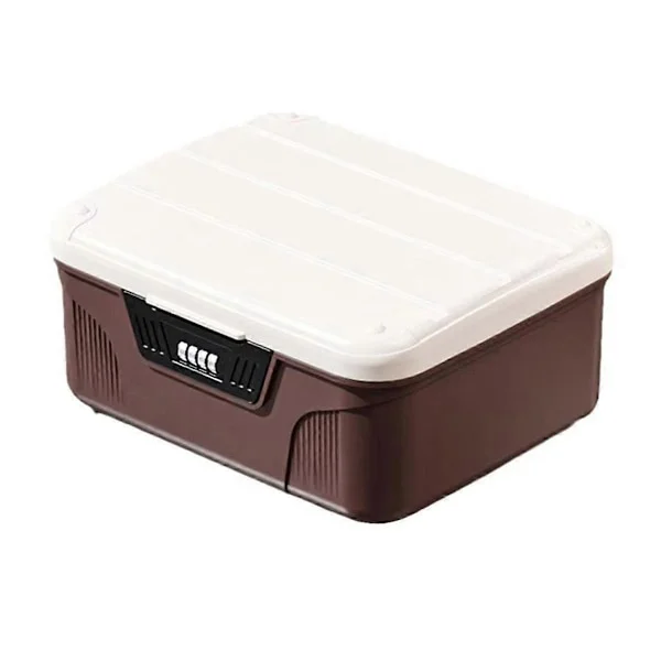 High-Quality Portable Four-Digit Password Lock Security Box Household Cash Jewelry Privacy Security Storage Box