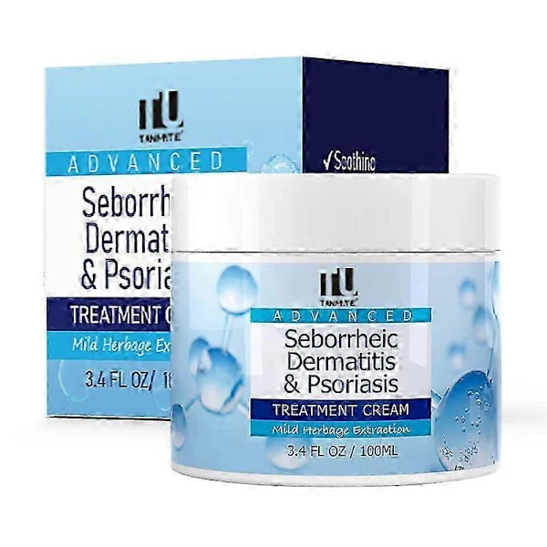 1 stk. seboreisk dermatittkrem, soppdrepende sjampo, hodebunnsbehandling for psoriasis, follikulitt, tørr hodebunn, kløestillende beroligende_fyj