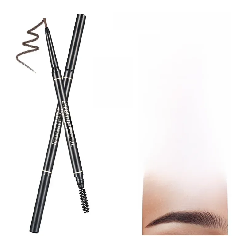 AliExpress - 1,5 mm feiner Augenbrauenstift mit Doppelkopf-Automatikrotation, einzeiliger Augenbrauenstift, wasserfest und make-up-freiem Make-up-