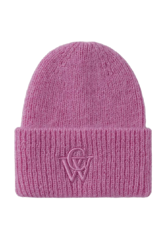 Carin Wester Mössa i mohairmix FLEUR Mössor & hattar Rosa ONESIZE