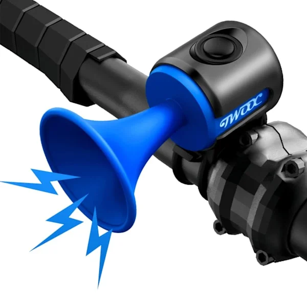 120dB Bicycle Bell, IPX4 Waterproof Bike Bell, Electric MTB Bike Bell, Electronic Horn, Suitable for 15-30mm Handlebars