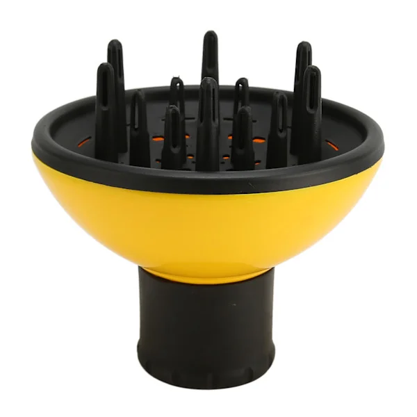 Hårtork Diffuser ABS Jämn Fördelning Tidsbesparande Lätt att Installera Universal Hår Diffuser för 2,17 tums Munstycksdiameter