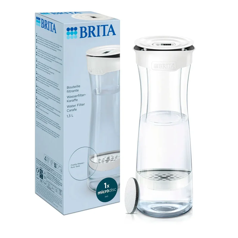 Brita Vattenkaraff, vit | Dukning & Servering > Kannor och Karaffer > Vattenkaraff | Bagaren och Kocken