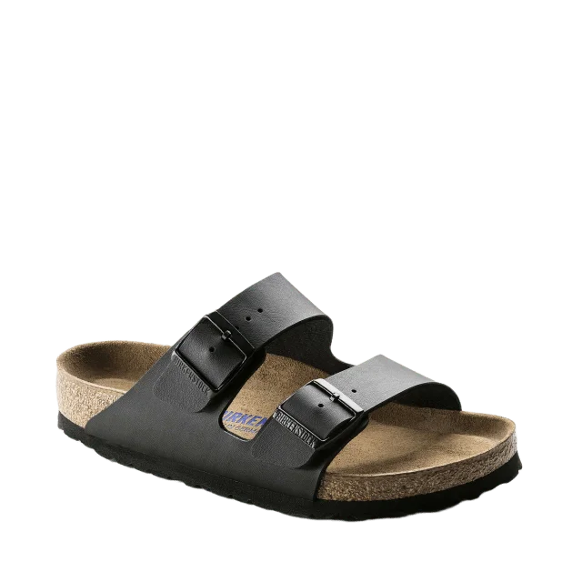 Birkenstock Arizona Soft Footbed, Regular Sandaler Dam Svart 40