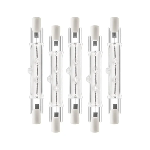 5-pack R7s 118mm 300w 230v, halogenrör